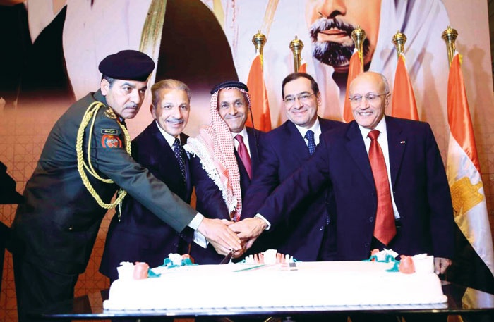 الوزراء والمشاهير في العيد الوطني للأردن في القاهرة