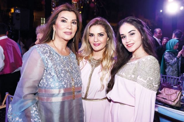 قمر مزهر ولينا مزهر وجمانا سعيد