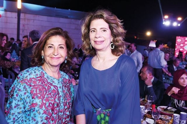 لمى سلام ونجوى بيضون