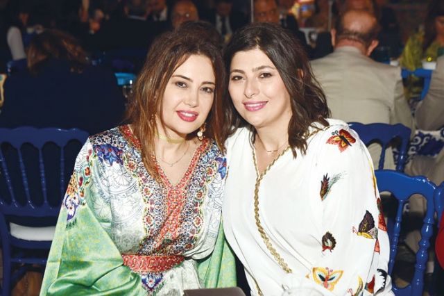 لينا شبارو وفرح منيمنة