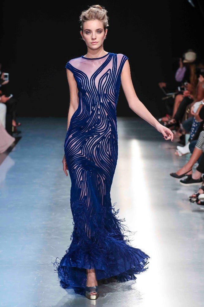 بالصور- امرأة عاشقة للشهرة والأضواء عكستها مجموعة جورج شقرا للأزياء الراقية