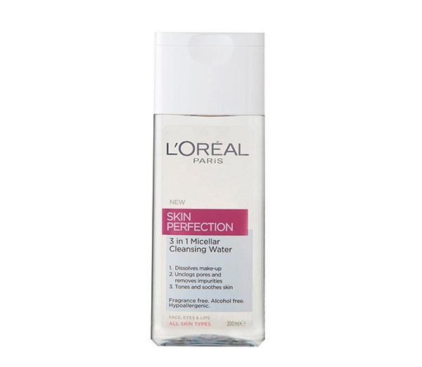 أساسية للشابة العصرية L'Oreal Paris Skin Perfection 3 in 1 Micellar Cleansing Water
