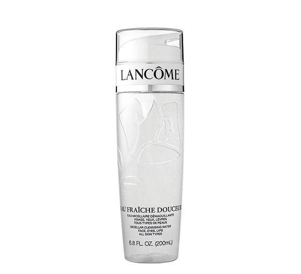 منعشة Lancome Eau Fraiche Douceur Micellar Cleansing Water Face Eyes Lips All Skin Types