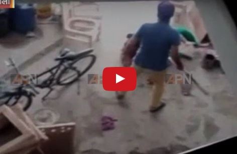 بالفيديو- رجل يضرب زوجة أخيه لوضعها أنثى بدل الذكر!! لن تصدقوا ماذا فعل بها؟