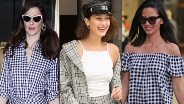 بالصور- المربعات تسيطر على إطلالات النجمات... جربيها