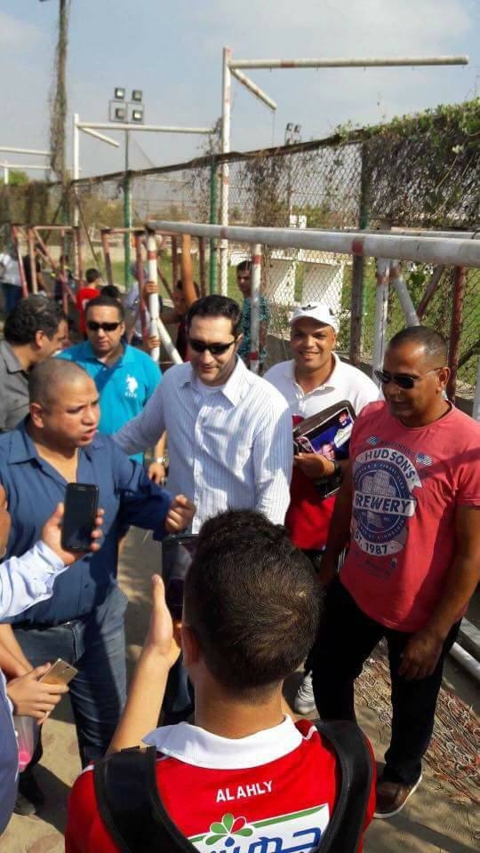 بالصور- حفيد الرئيس الأسبق مبارك ينضم للنادي الأهلي