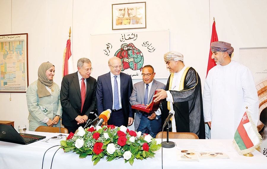 إطلاق جائزة السلطان قابوس التقديرية للثقافة والفنون والآداب لعام 2017