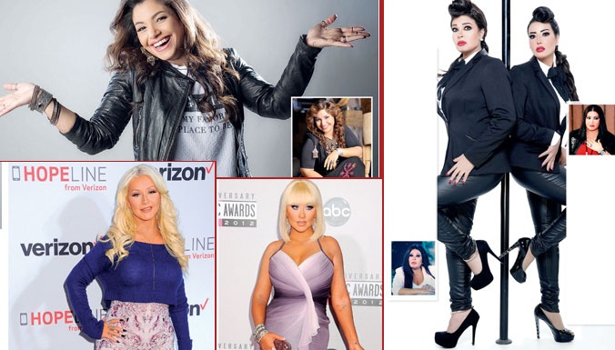 نجمات استهدفن رشاقتهن بقوة الإرادة