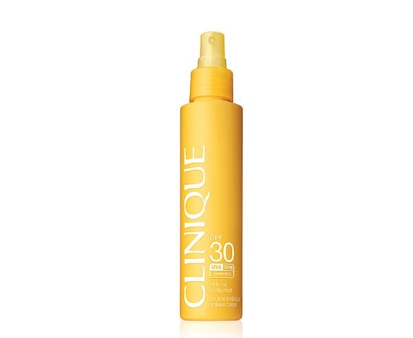 رذاذ مسمّر وواقٍ Clinique Sun SPF 30 UVA UVB Protection Virtu- Oil Body Mist