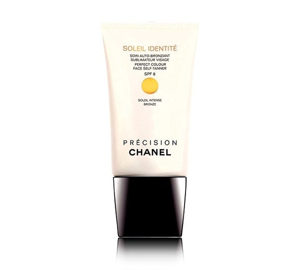 سمرة دافئة Chanel Precision Soleil Identite Perfect Colour Face Self-Tanner SPF 8 Soleil Intense Bronze