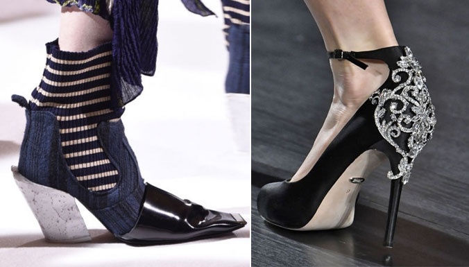 بالصور- شاهدي أغرب الأحذية لخريف 2017‎