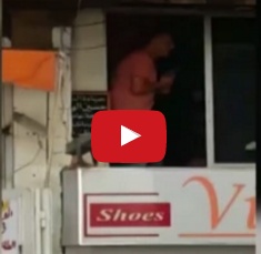 بالفيديو - طبيب يطلق النار من نافذة عيادته في لبنان... ما القصة؟