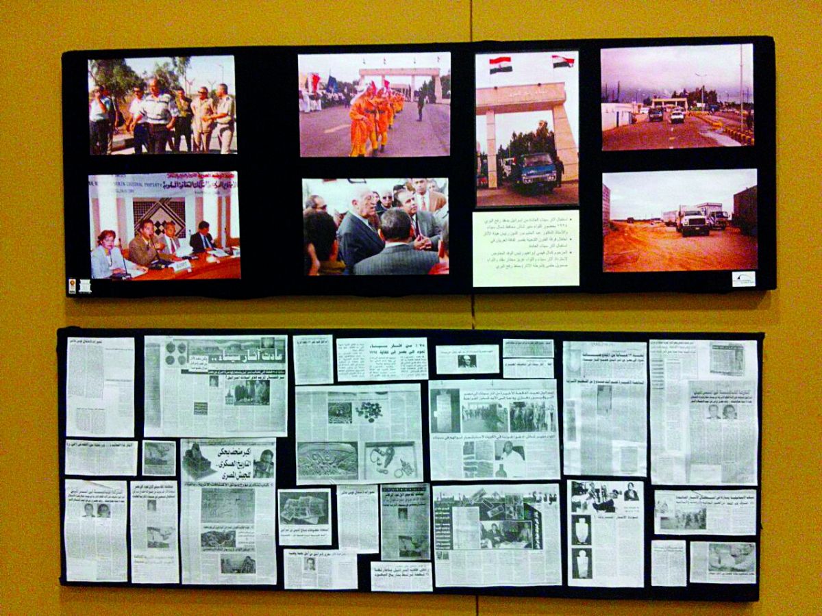 معرض يكشف في ألف صورة... تاريخ الحفائر الأثرية في شرق سيناء وغربها