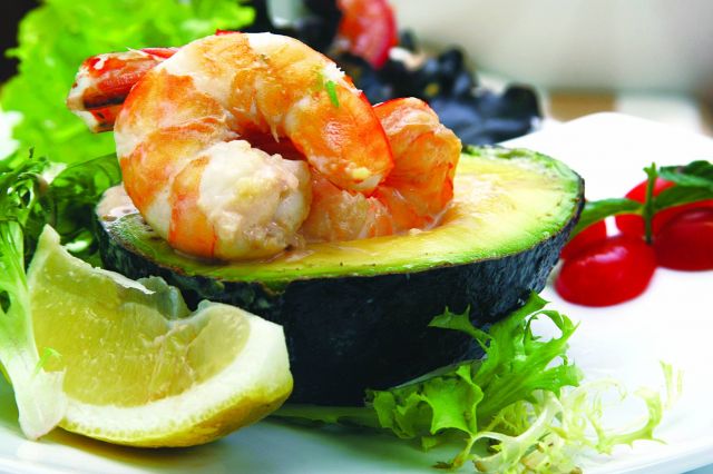 سلطة الأفوكادو بالقريدس