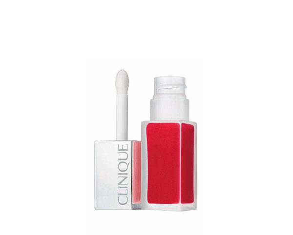 ناري Clinique Pop Liquid Matte Lip Colour + Prime in Flame Pop