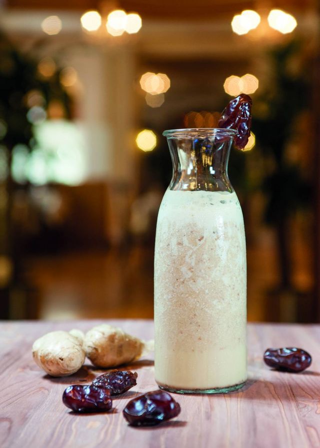 مخفوق التمر مع الزنجبيل Dates & Ginger Shake