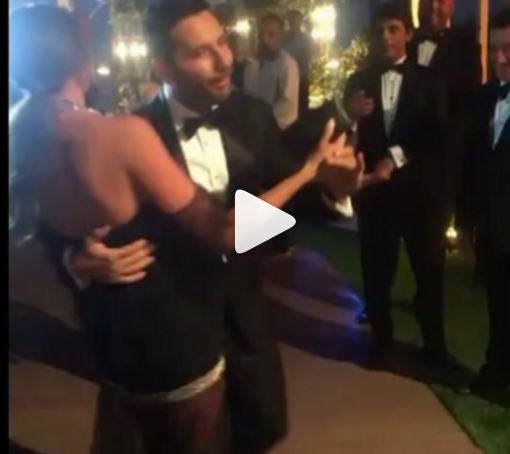 بالفيديو - وسام بريدي يشعل زفافه على ريم السعيدي برقصه مع هذه النجمة!