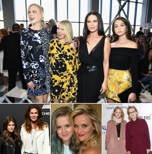 بالصور - النجمات وبناتهنّ... جمال وأنوثة ونسخة طبق الأصل