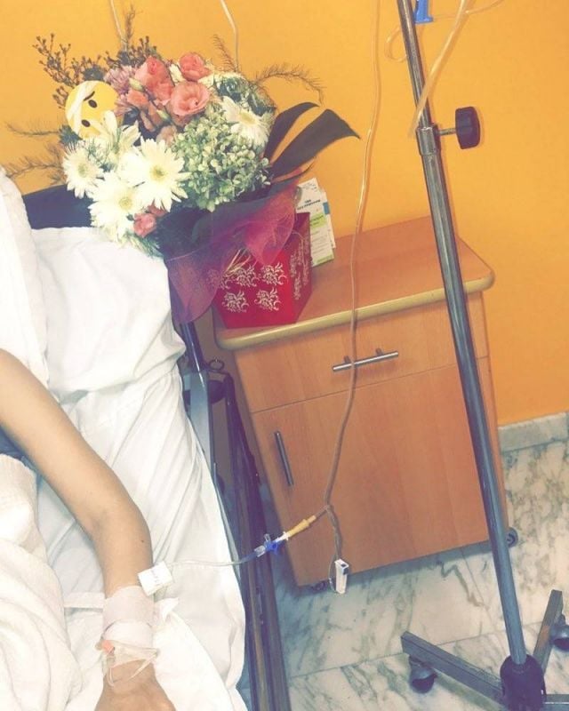 بالصورة- نجمة شهيرة تكشف مكوثها 8 أيام في المستشفى... هذا هو الخطر الذي تخطته